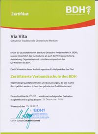 BDH Zertifikat 2023-2026